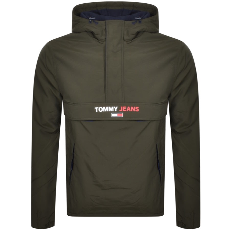 Alternative Image for ProductTommy Jeans Popover Jacket Green1
